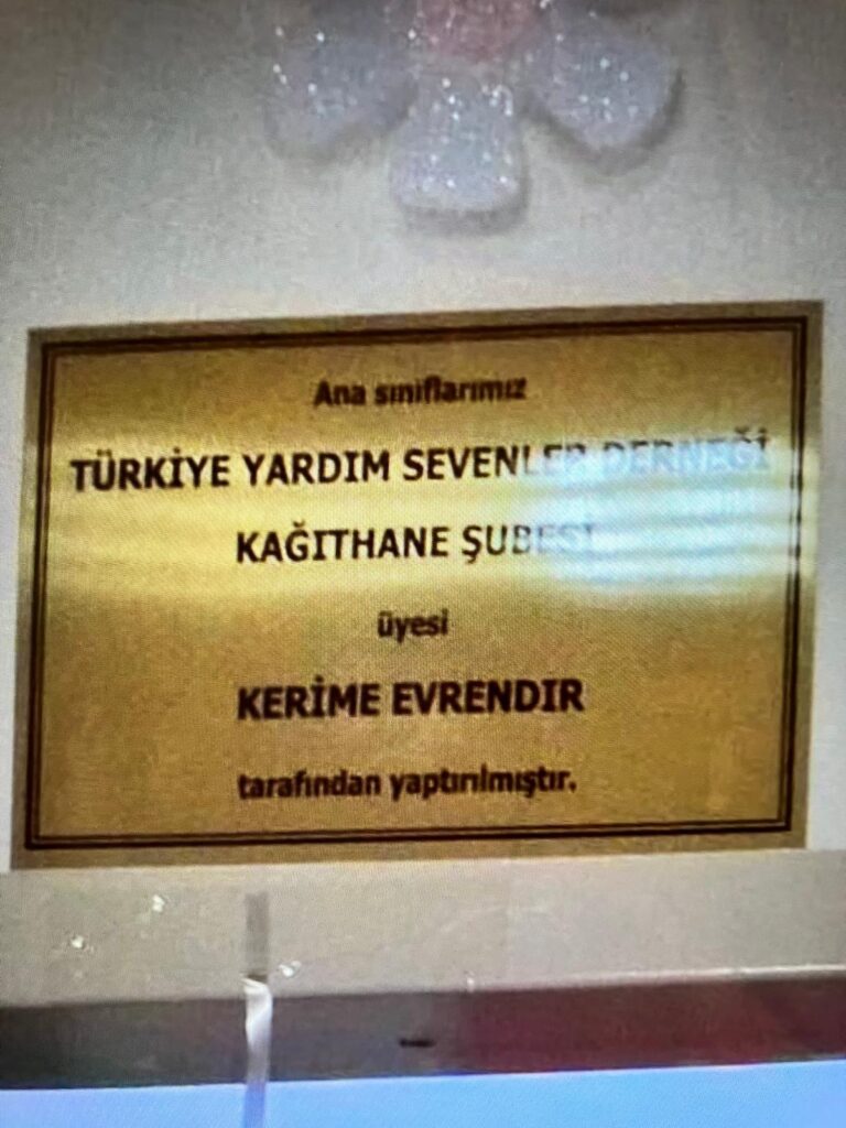 Kerime Evrandır Ana Sınıfları Ferit Aysan İlkokulu