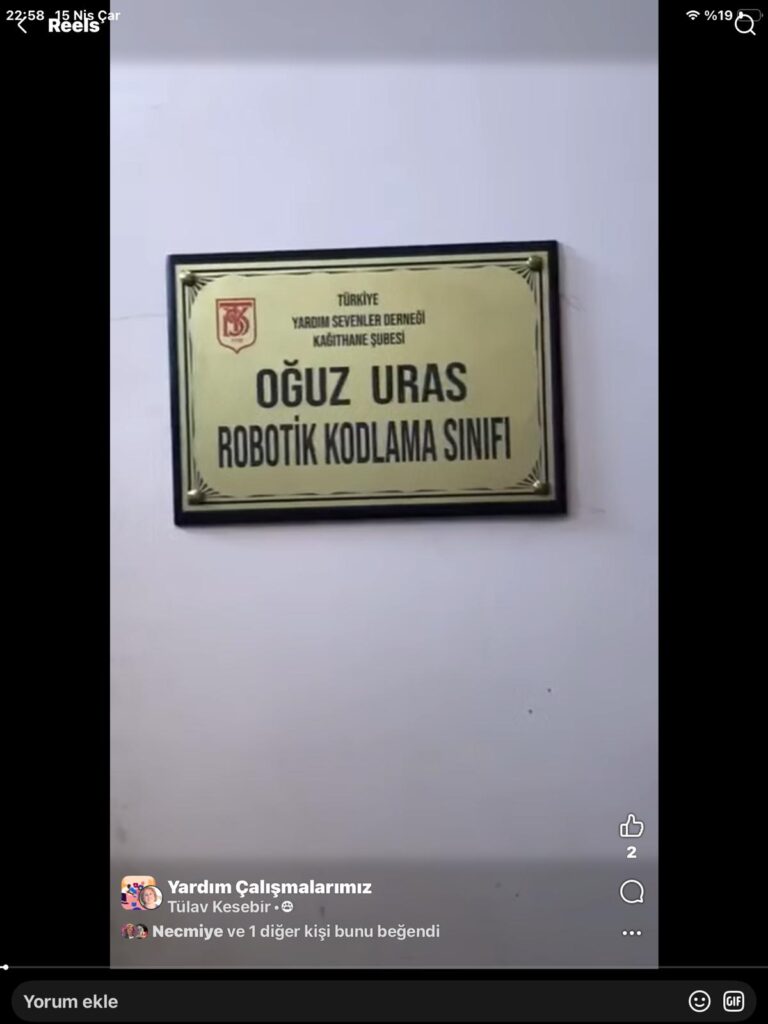 Oğuz Uras Robotik Kodlama Sınıfı