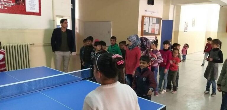 Ankara- Altındağ Sıdıka KINACI İlkokulu Öğrencilerine Tenis Masası